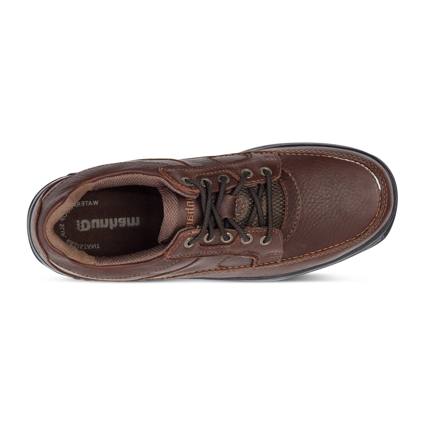 Dunham Midland Waterproof Oxford Cushioned Support Men's Oxford - Brown Leather - 4