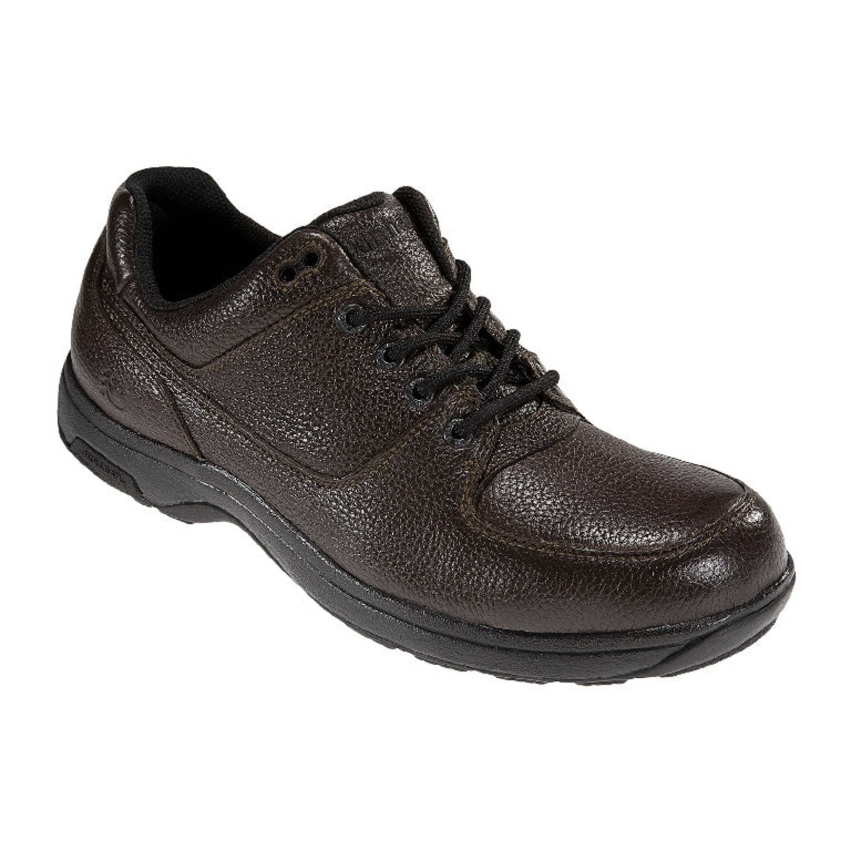 Dunham Windsor Oxford Cushioned Arch Support Men's Oxford - Dark Brown Leather - 2