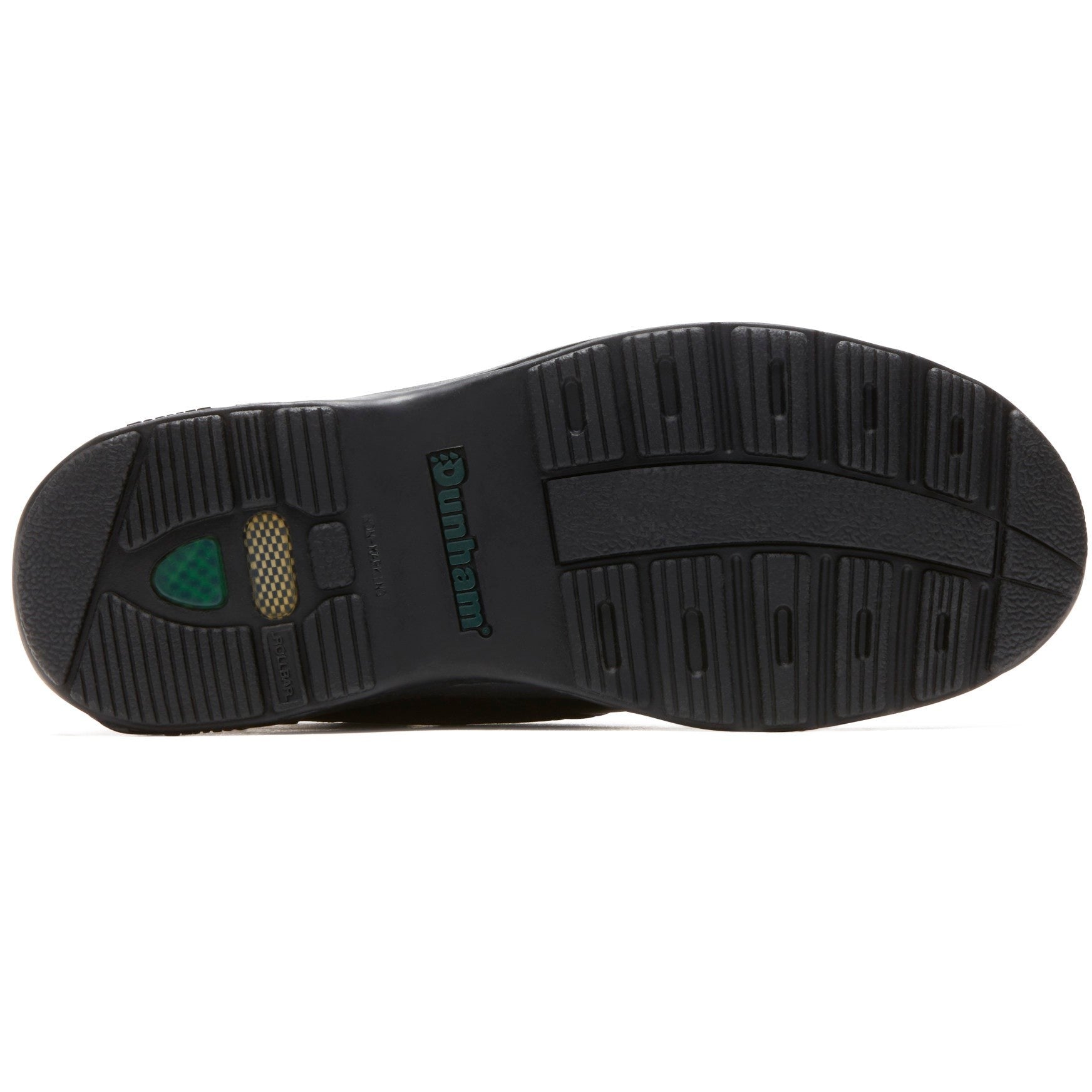 Dunham Winslow Oxford Cushioned Support Men's Oxford Shoe - Black Leather - 3
