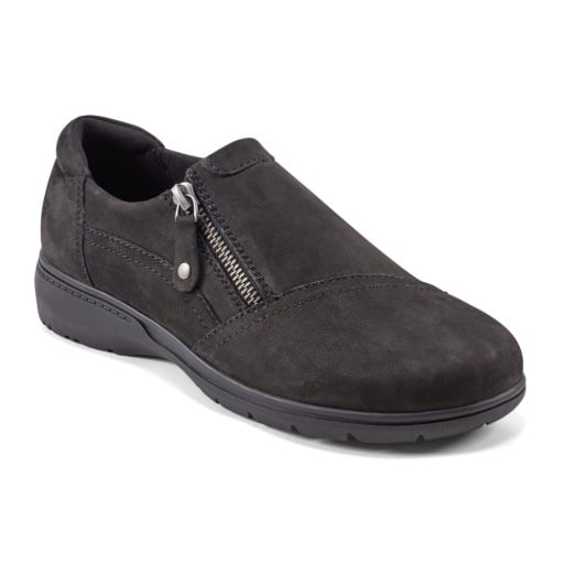 Rockport Hallie Women's Zip Slip-On Shoes - Black - View 1