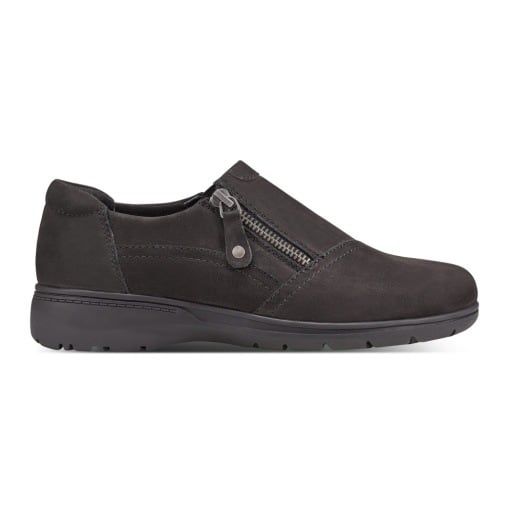 Rockport Hallie Women's Zip Slip-On Shoes - Black - View 2