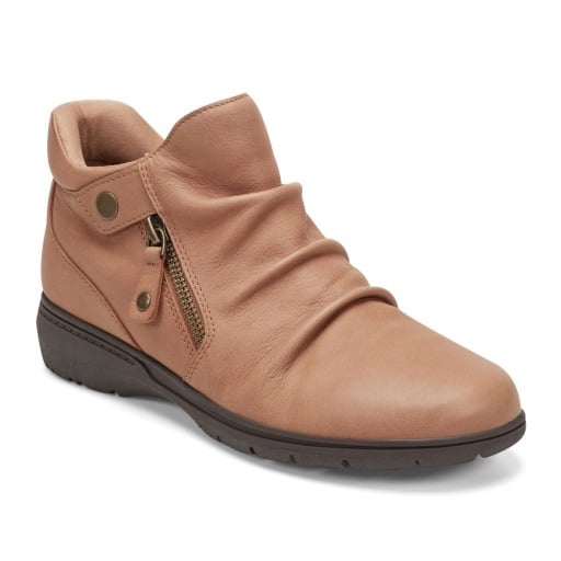 Rockport Helen Women's Zip Booties - Medium Natural - View 1