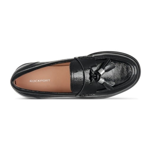 Rockport Janesa Women's Tassel Loafers - Black - View 5