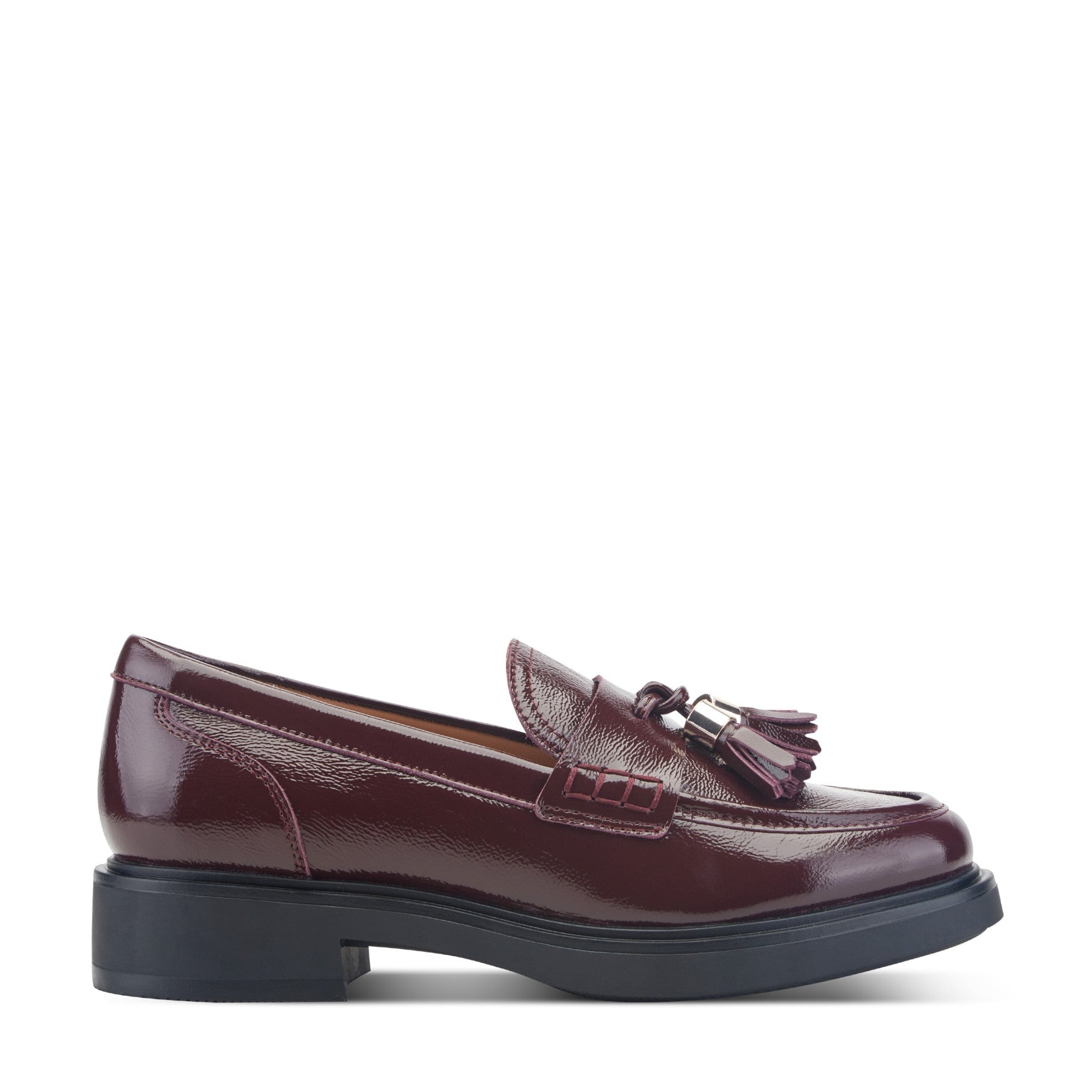Dark Red Leather - View 3