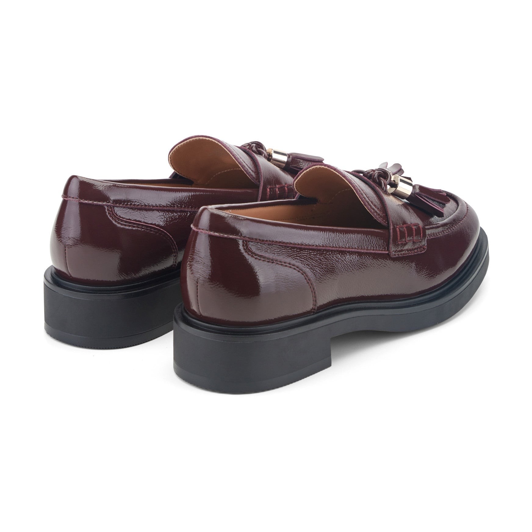 Dark Red Leather - View 5