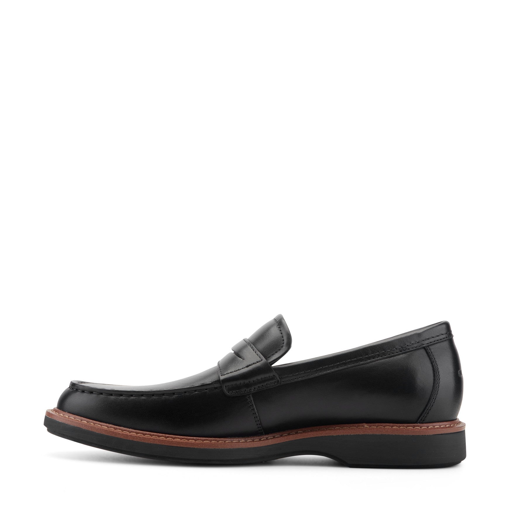Rockport Ledger Men's Cushioned Penny Loafers - Black Leather - View 4