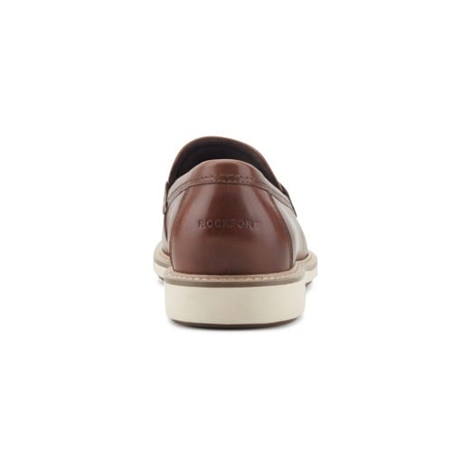 Rockport Ledger Men's Cushioned Penny Loafers Dark Natural 3