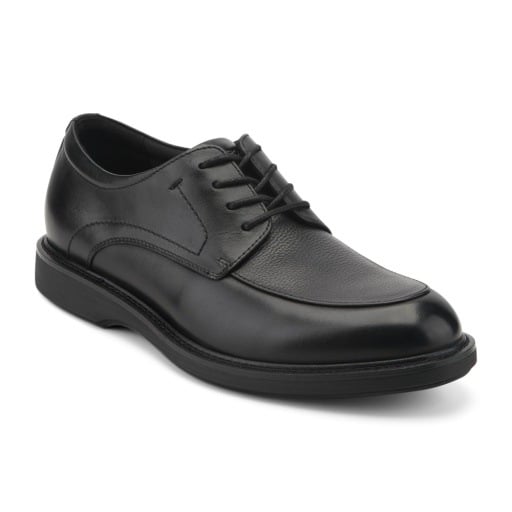 Rockport Leonard Men's Apron-Toe Oxfords - Black - View 1