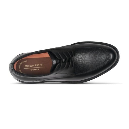 Rockport Leonard Men's Apron-Toe Oxfords - Black - View 5