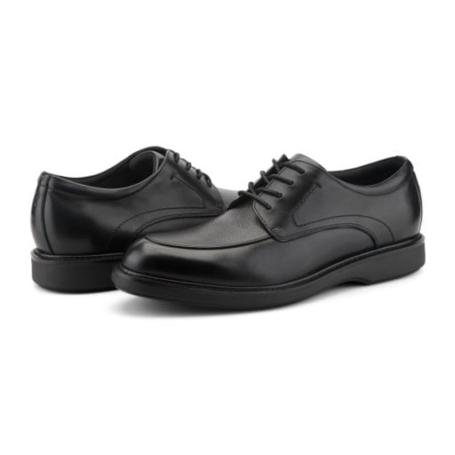Rockport Leonard Men's Apron-Toe Oxfords - Black - View 6