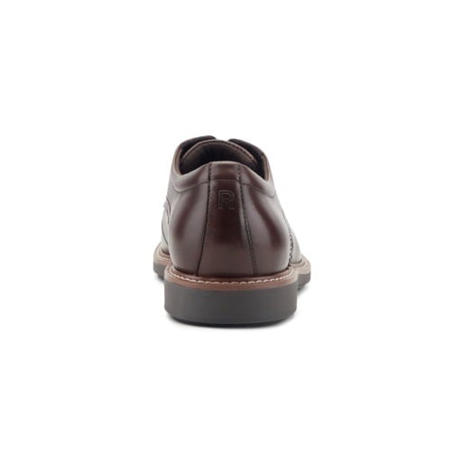 Rockport Leonard Men's Apron-Toe Oxfords - Dark Brown - View 3