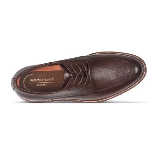 Rockport Leonard Men's Apron-Toe Oxfords - Dark Brown - View 5