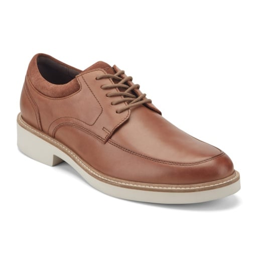 Rockport Macnab Men's Orthotic-Friendly Lace-Up Oxfords - Medium Natural - View 1