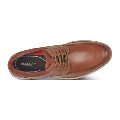 Rockport Macnab Men's Orthotic-Friendly Lace-Up Oxfords - Medium Natural - View 6