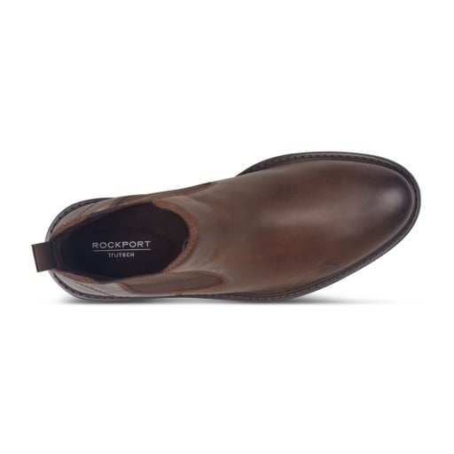 Rockport Marcello Men's Chelsea Boots - Dark Brown - View 5