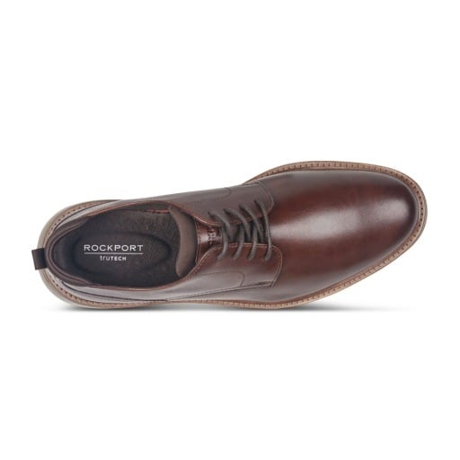 Rockport Mather Men's Plain-Toe Oxfords - Dark Brown - View 5
