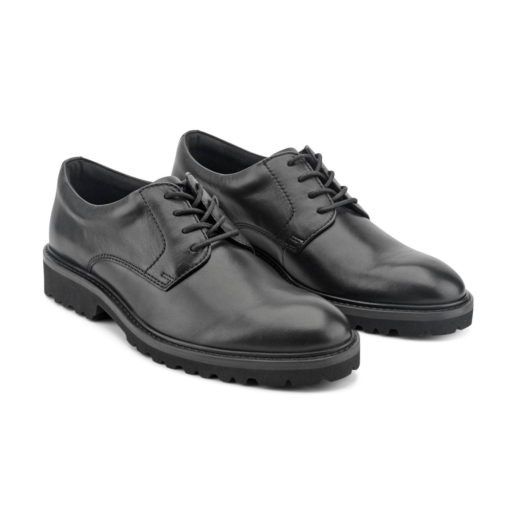 Rockport Max Men's Cushioned Leather Oxfords - Black Leather - View 2