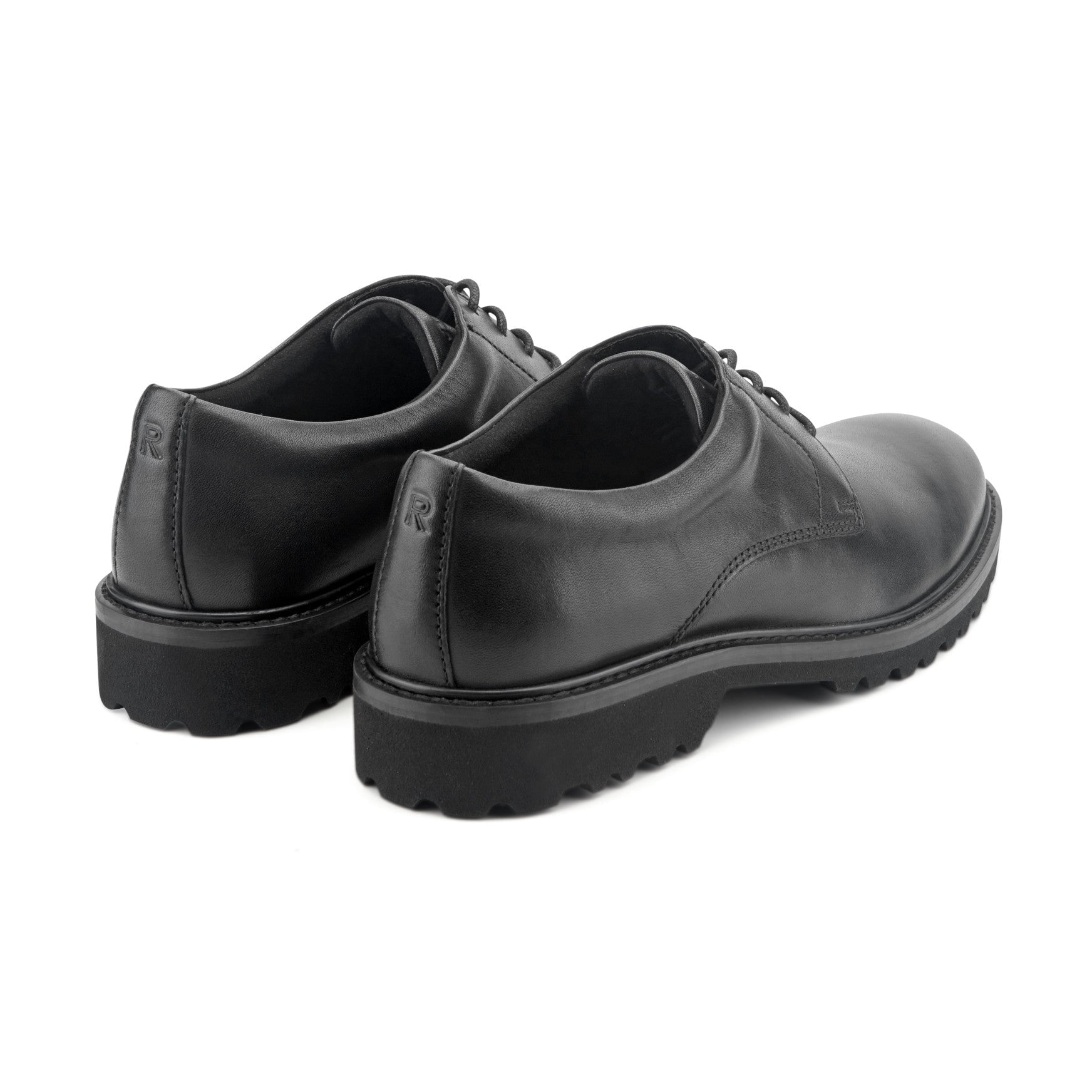 Rockport Max Men's Cushioned Leather Oxfords - Black Leather - View 3