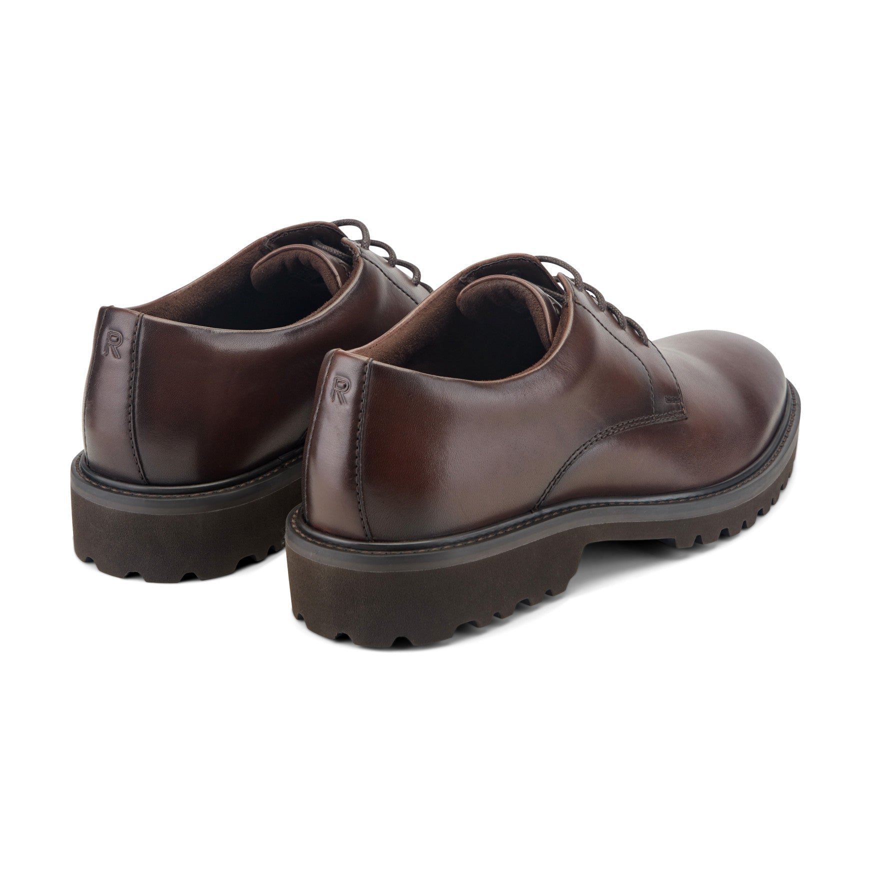 Rockport Max Men's Cushioned Leather Oxfords - Medium Brown Leather - View 3