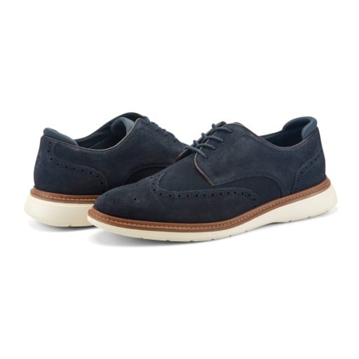 Rockport Melrose Men's Brogue Lace-Ups - Dark Blue - View 6