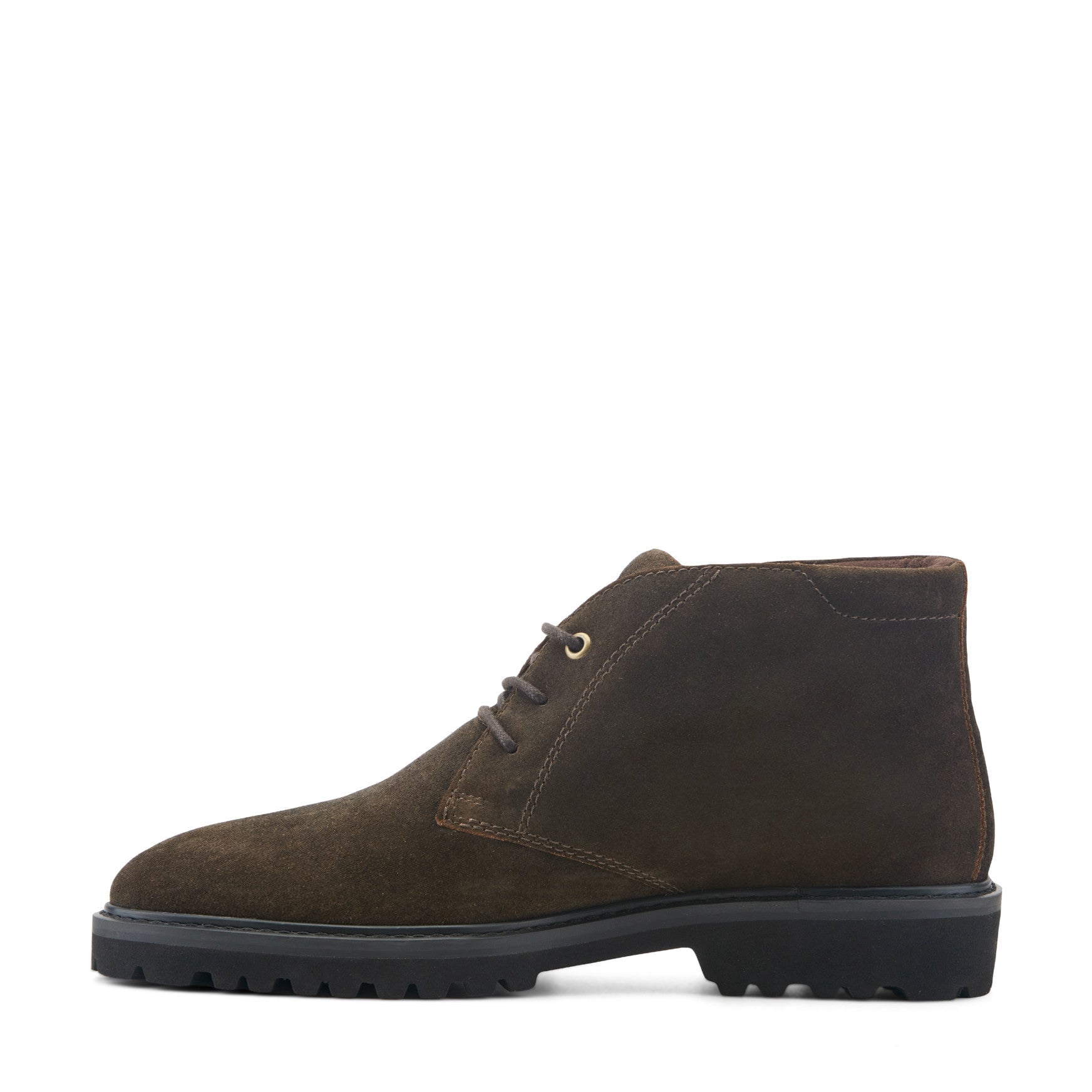 Rockport Merrick Men's Waterproof Leather Chukka Boots - Dark Brown Suede - View 4