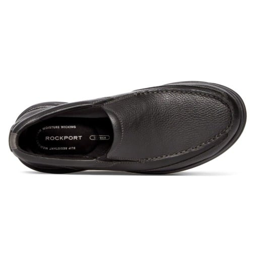 Rockport Eureka Plus Men's Slip-On Shoes - Black - View 5