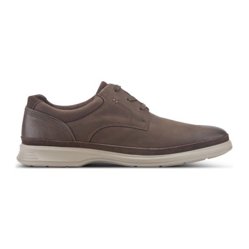 Rockport DresSports 2 Go Men's Plain Toe Oxfords - Dark Brown - View 3
