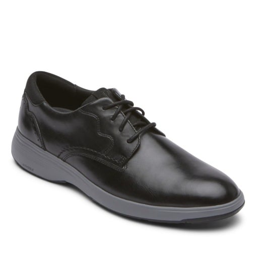 Rockport Noah Men's Plain Toe Oxfords - Black - View 1