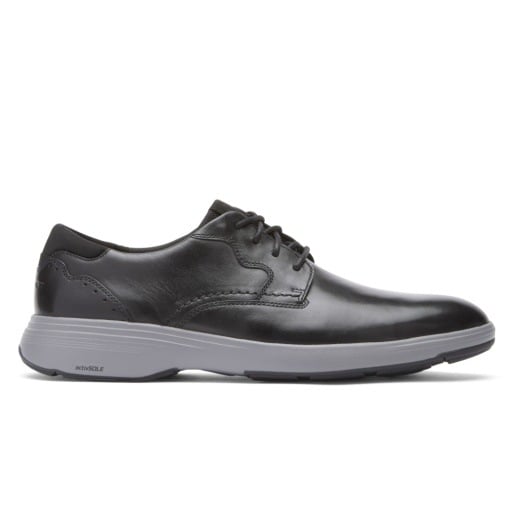 Rockport Noah Men's Plain Toe Oxfords - Black - View 2