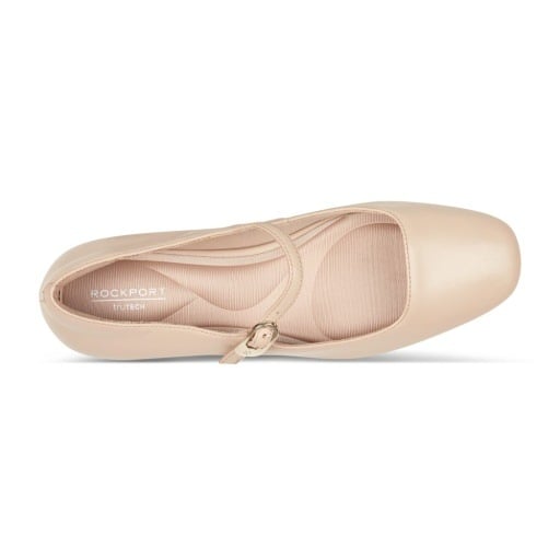 Rockport Niya Women's Mary Jane Flats - Beige - View 5