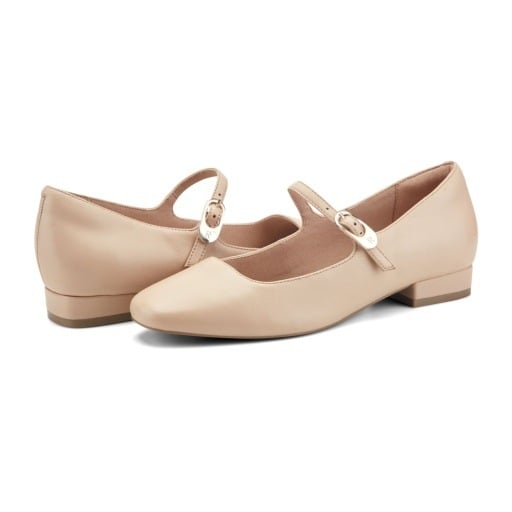 Rockport Niya Women's Mary Jane Flats - Beige - View 6