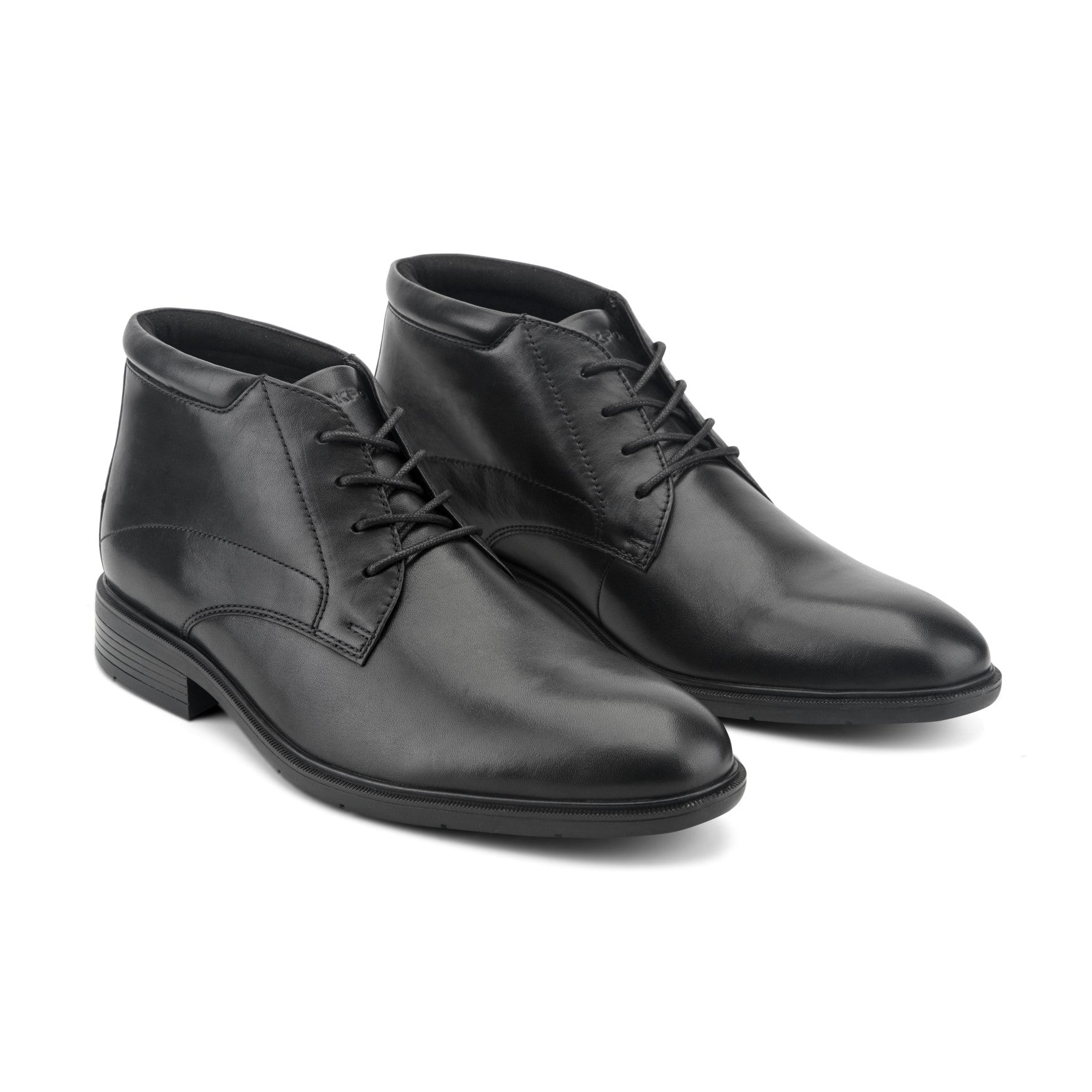 Rockport Oakes Men's Waterproof Chukka Boots - Black Leather - View 2