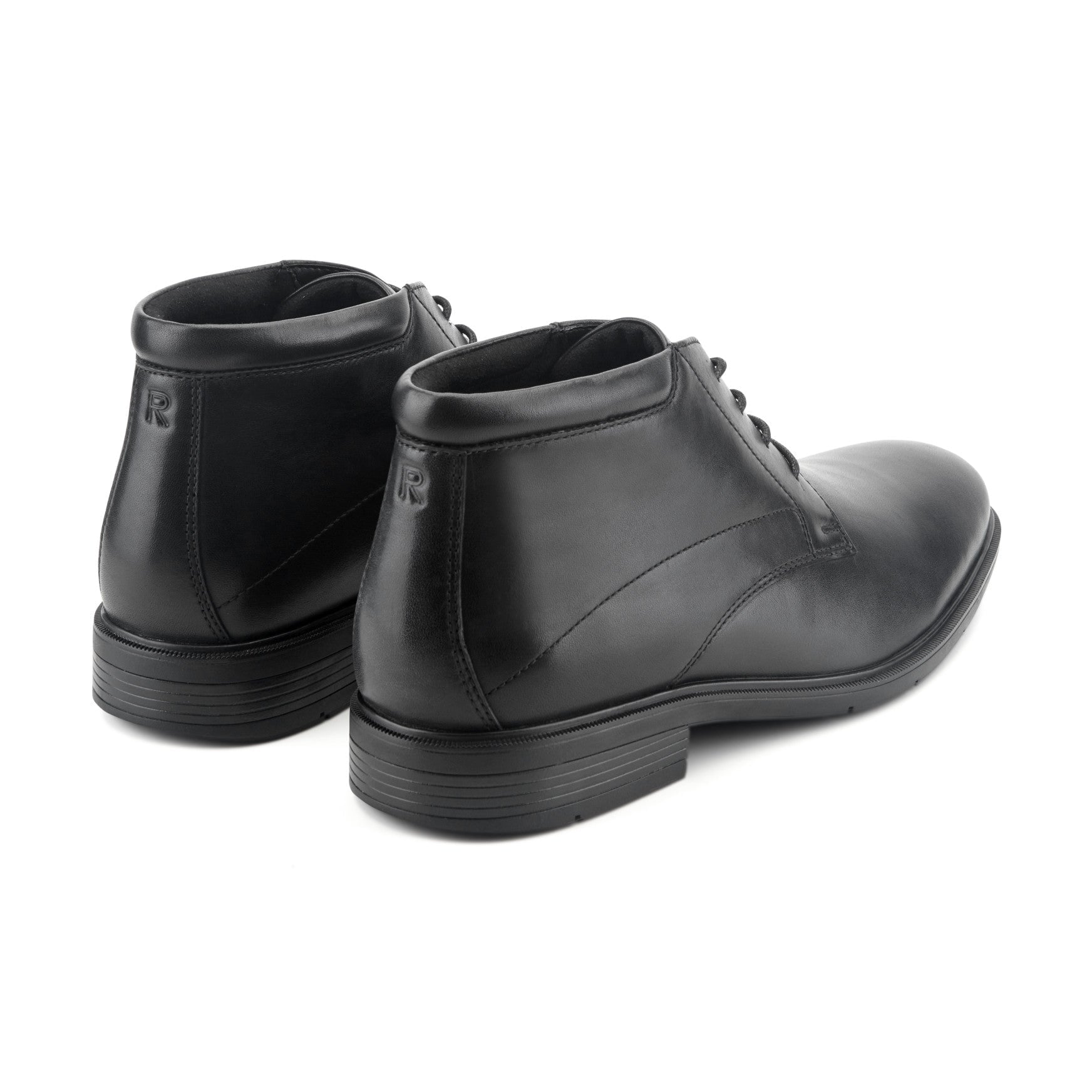 Rockport Oakes Men's Waterproof Chukka Boots - Black Leather - View 3