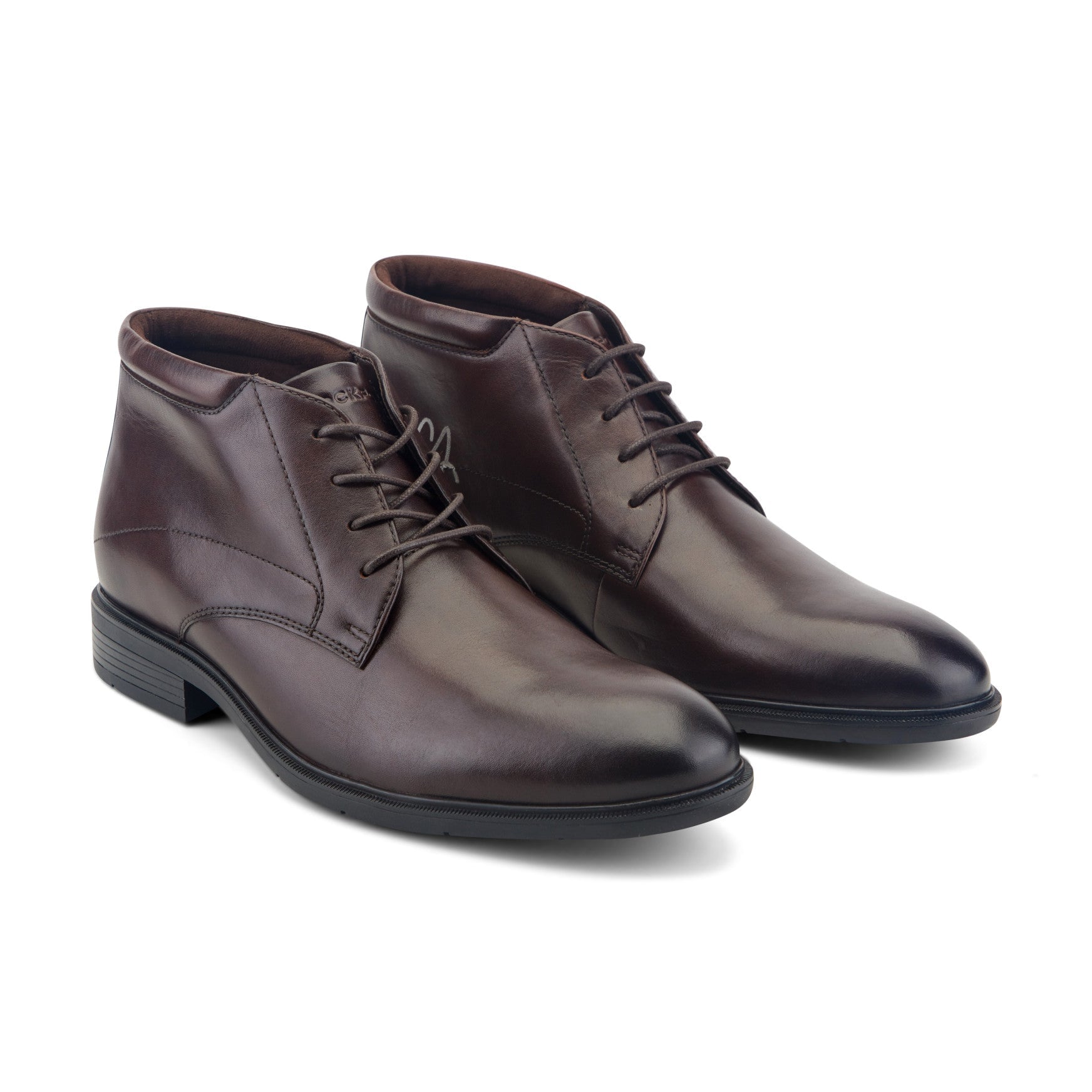 Rockport Oakes Men's Waterproof Chukka Boots - Dark Brown Leather - View 2