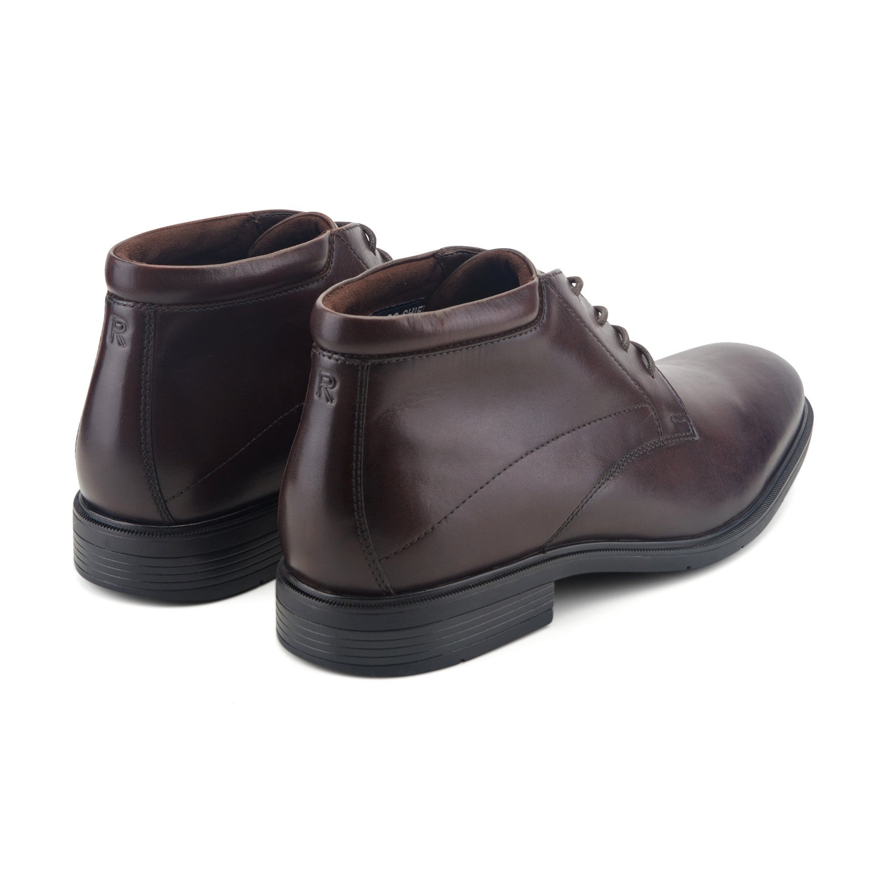 Rockport Oakes Men's Waterproof Chukka Boots - Dark Brown Leather - View 3