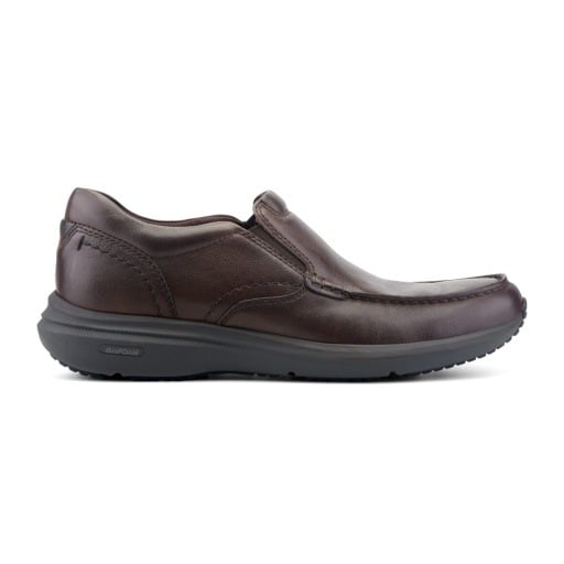 Rockport ProWalker Deleo Men's Slip On Walking Shoes - Dark Brown - View 2