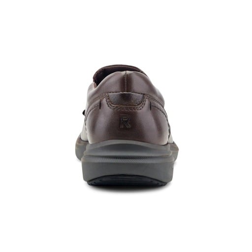 Rockport ProWalker Deleo Men's Slip On Walking Shoes - Dark Brown - View 3