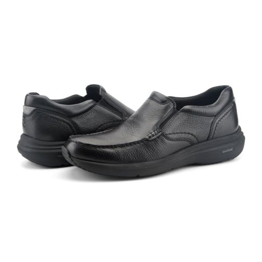Rockport ProWalker Deleo Men's Slip On Walking Shoes - Black - View 6
