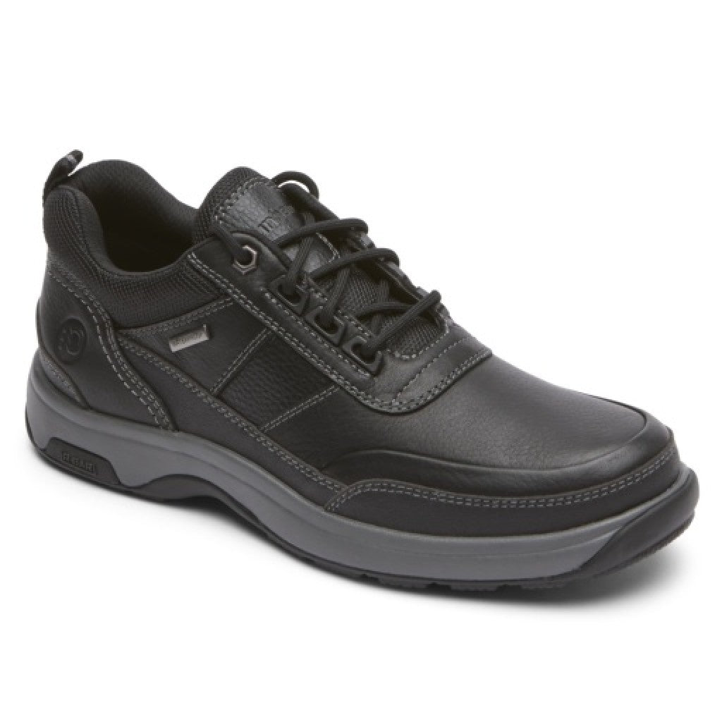 Rockport 8000 Country Low Cushioned Support Men's Shoe - Black Lea - 1