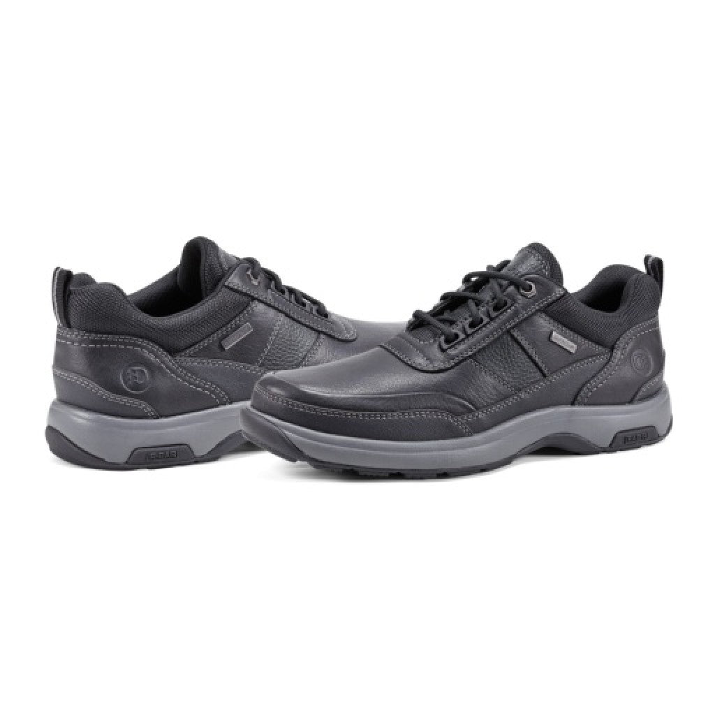 Rockport 8000 Country Low Cushioned Support Men's Shoe - Black Lea - 6