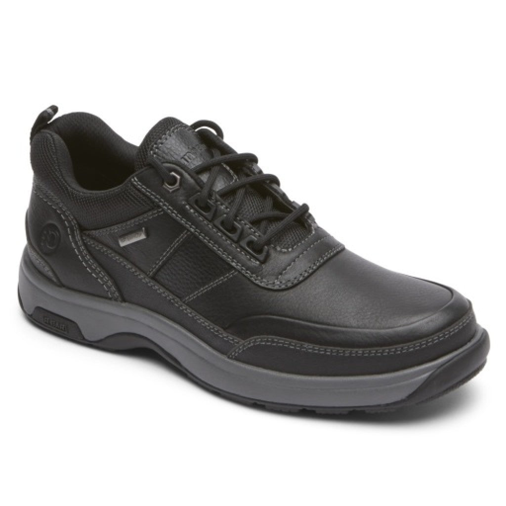 Rockport 8000 Country Low Cushioned Support Men's Shoe - Black Lea - 7
