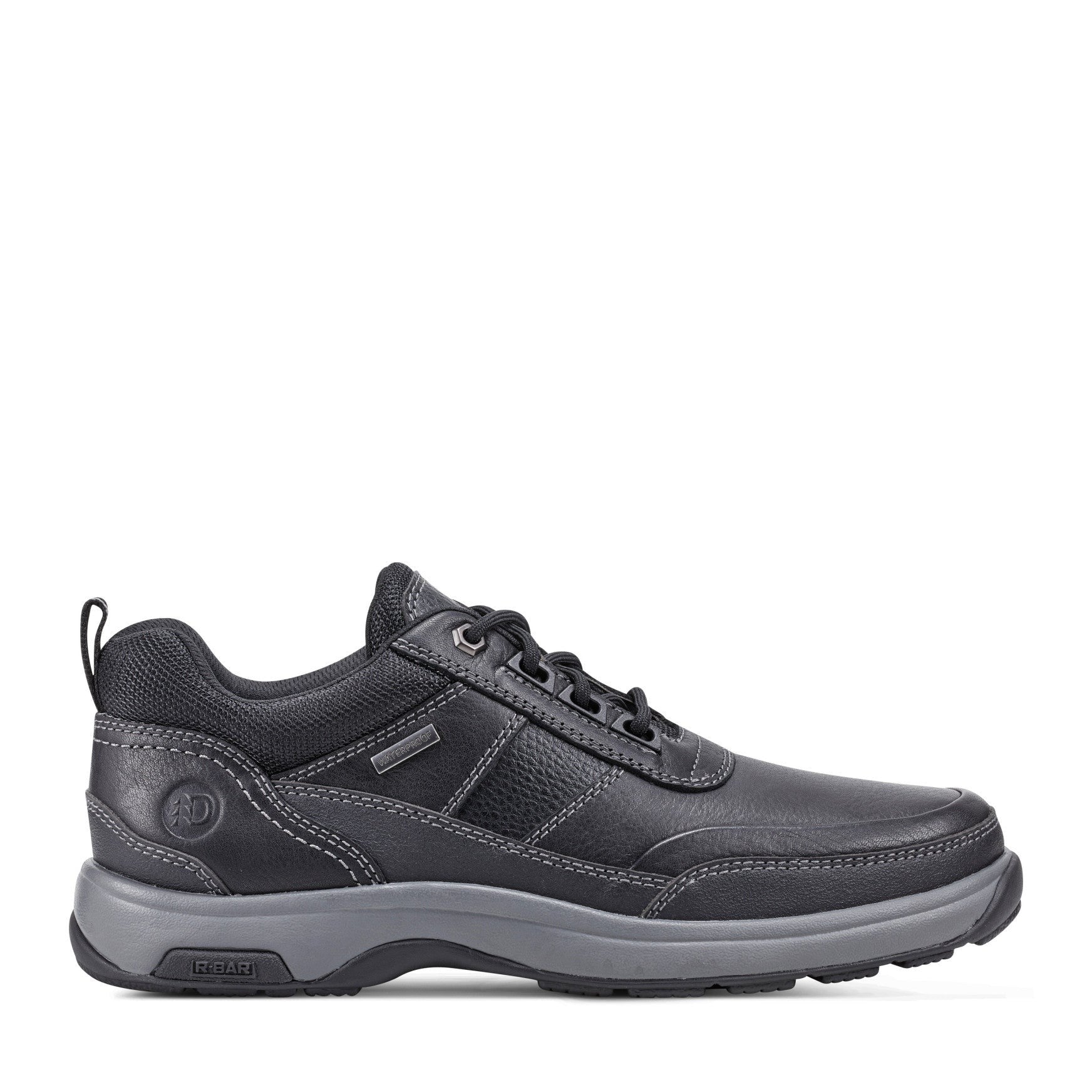 Rockport 8000 Country Low Cushioned Support Men's Shoe - Black Leather - 1