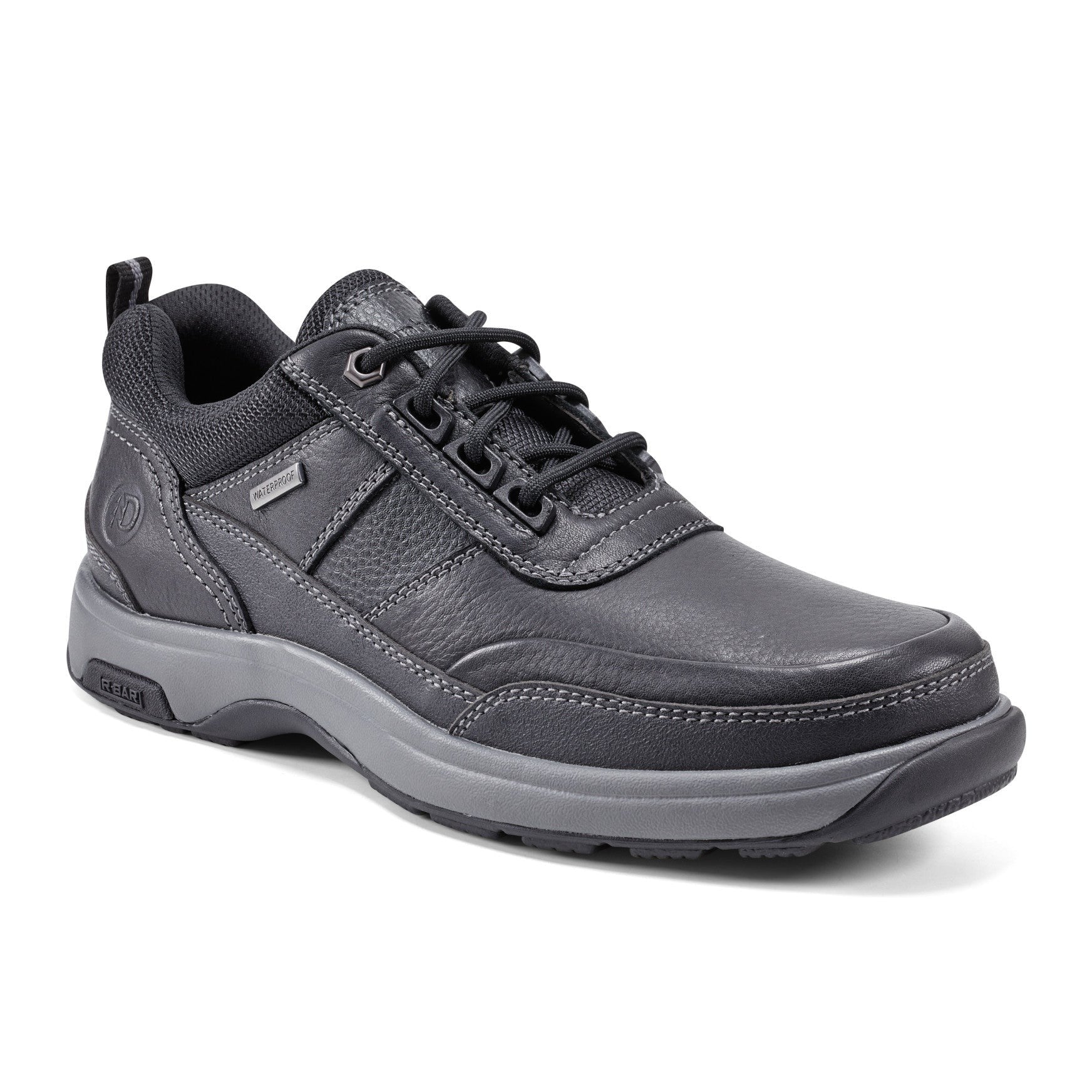 Rockport 8000 Country Low Cushioned Support Men's Shoe - Black Leather - 2