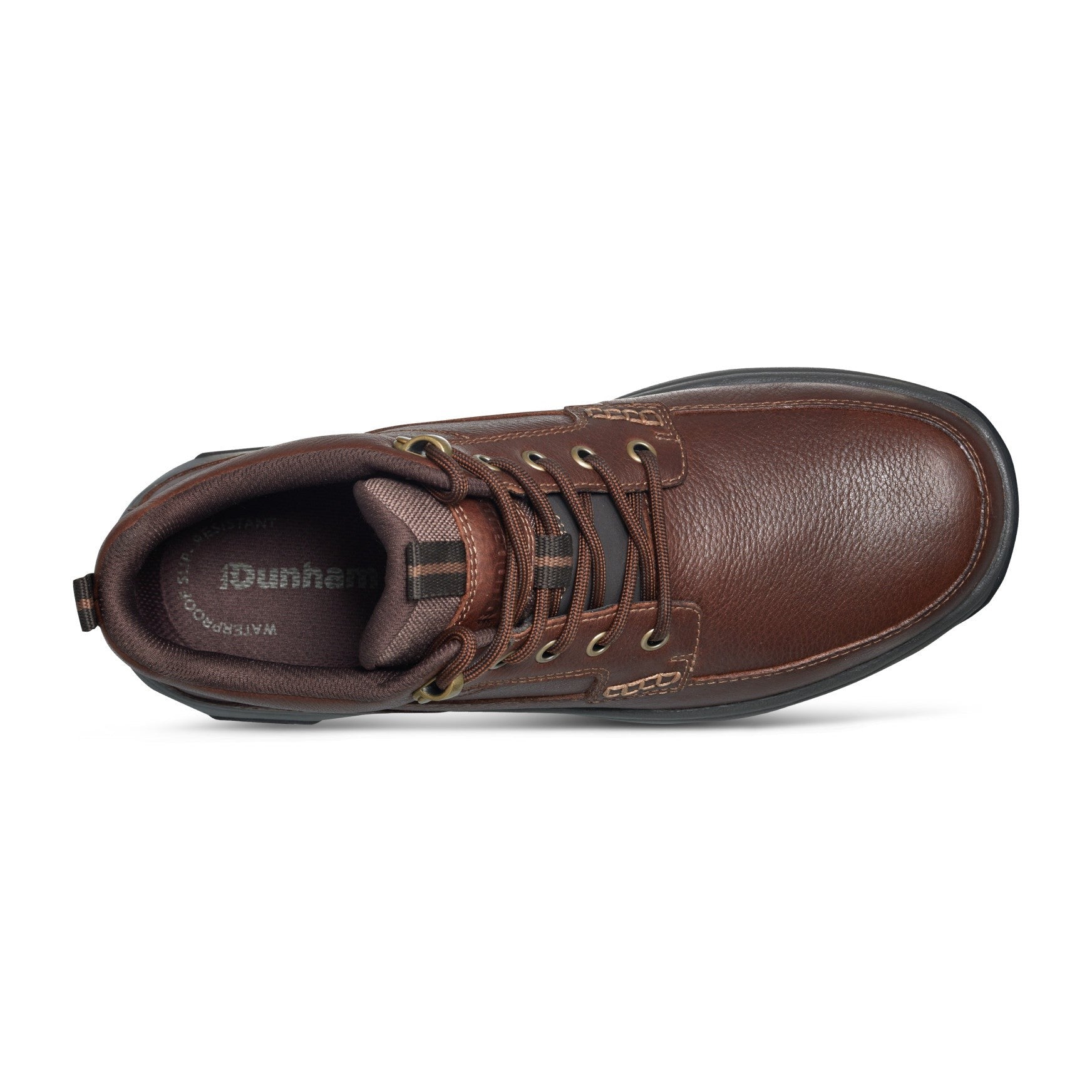 Rockport 8000 Waterproof Mid - Men's Boot (Comfort, Supportive, Cushioned) - Dark Brown Leather - 4