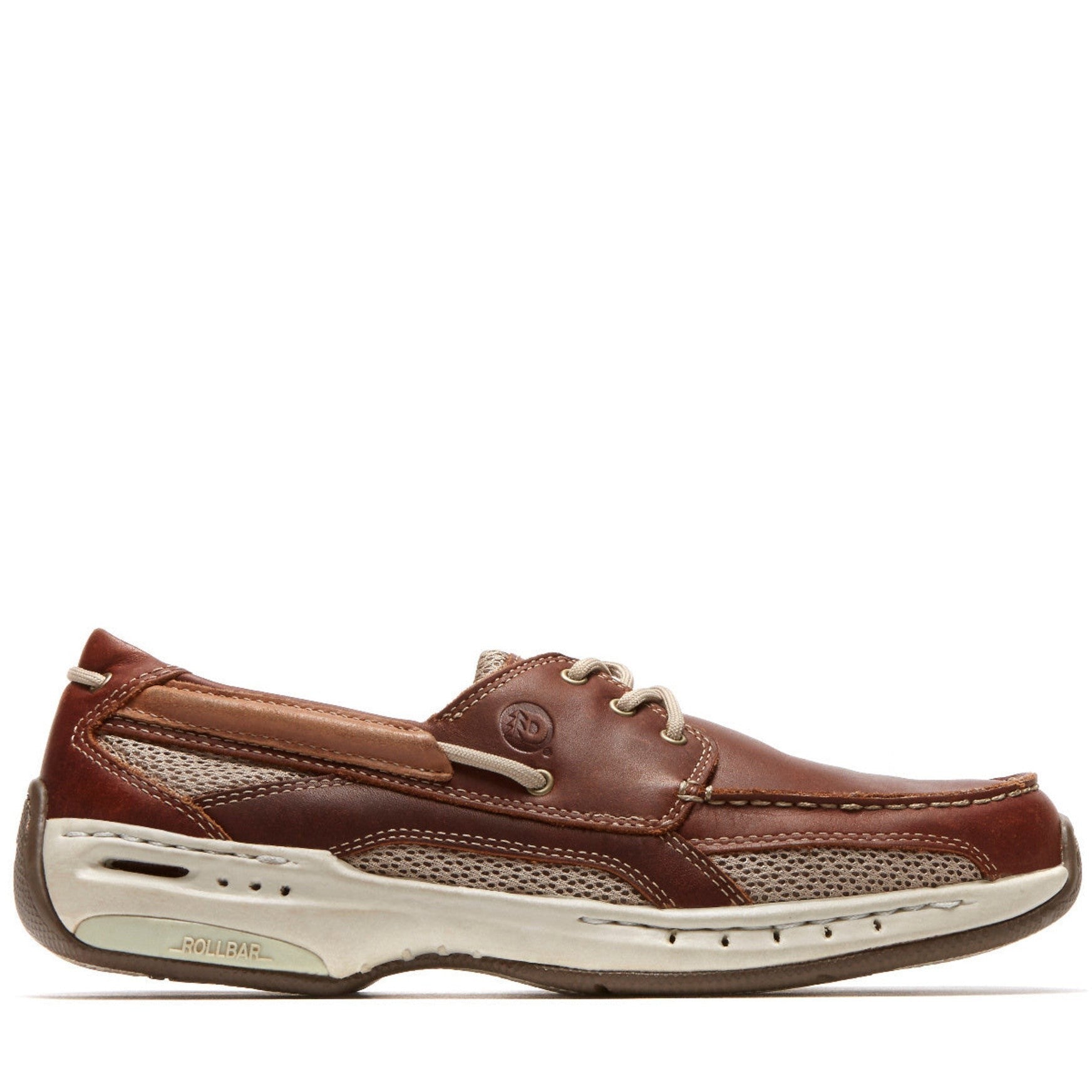 Rockport Captain Boat Cushioned Arch Support Men's Boat Shoe - Brown - 1