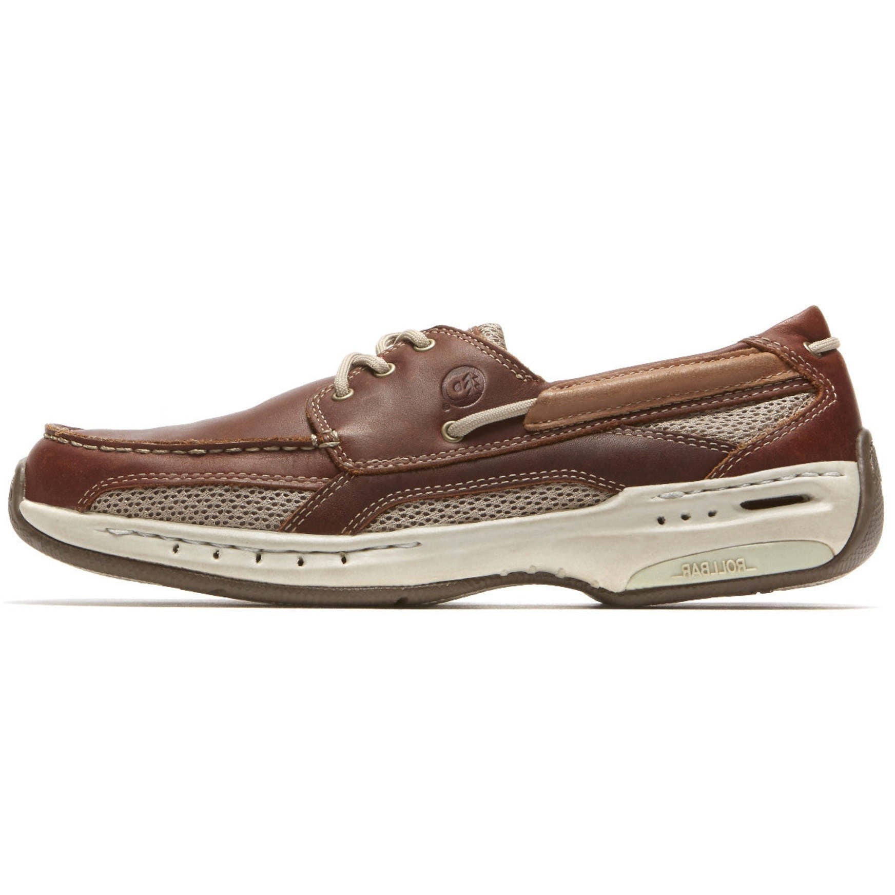 Rockport Captain Boat Cushioned Arch Support Men's Boat Shoe - Brown - 4