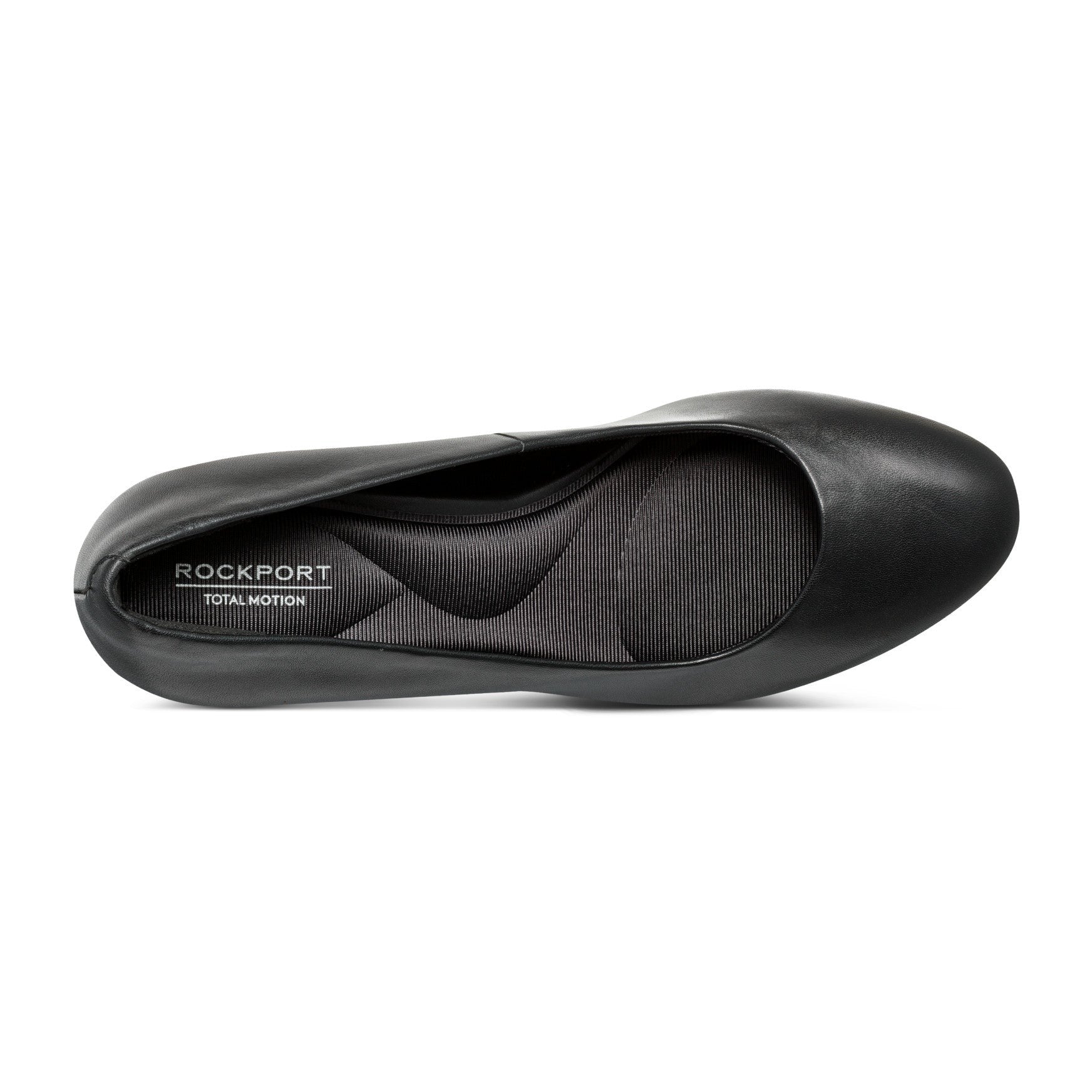 Rockport Carmen Total Motion Cushioned Arch Support Women's Pump - Black Leather - 4