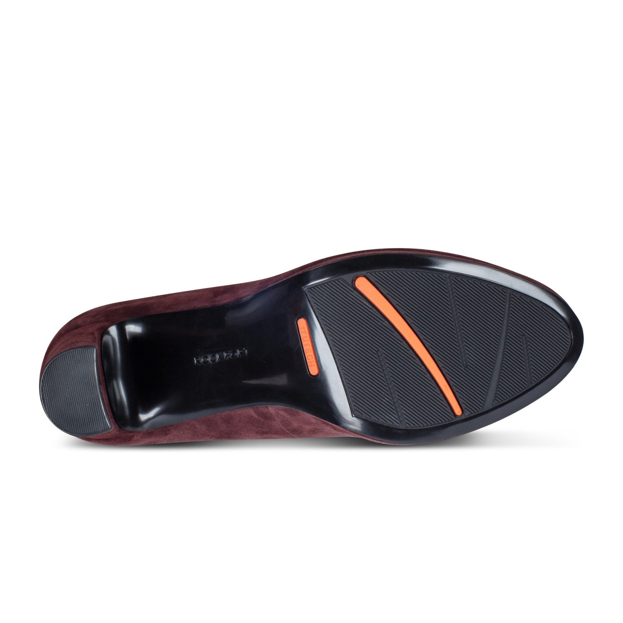 Rockport Carmen Total Motion Cushioned Arch Support Women's Pump - Dark Red Suede - 5