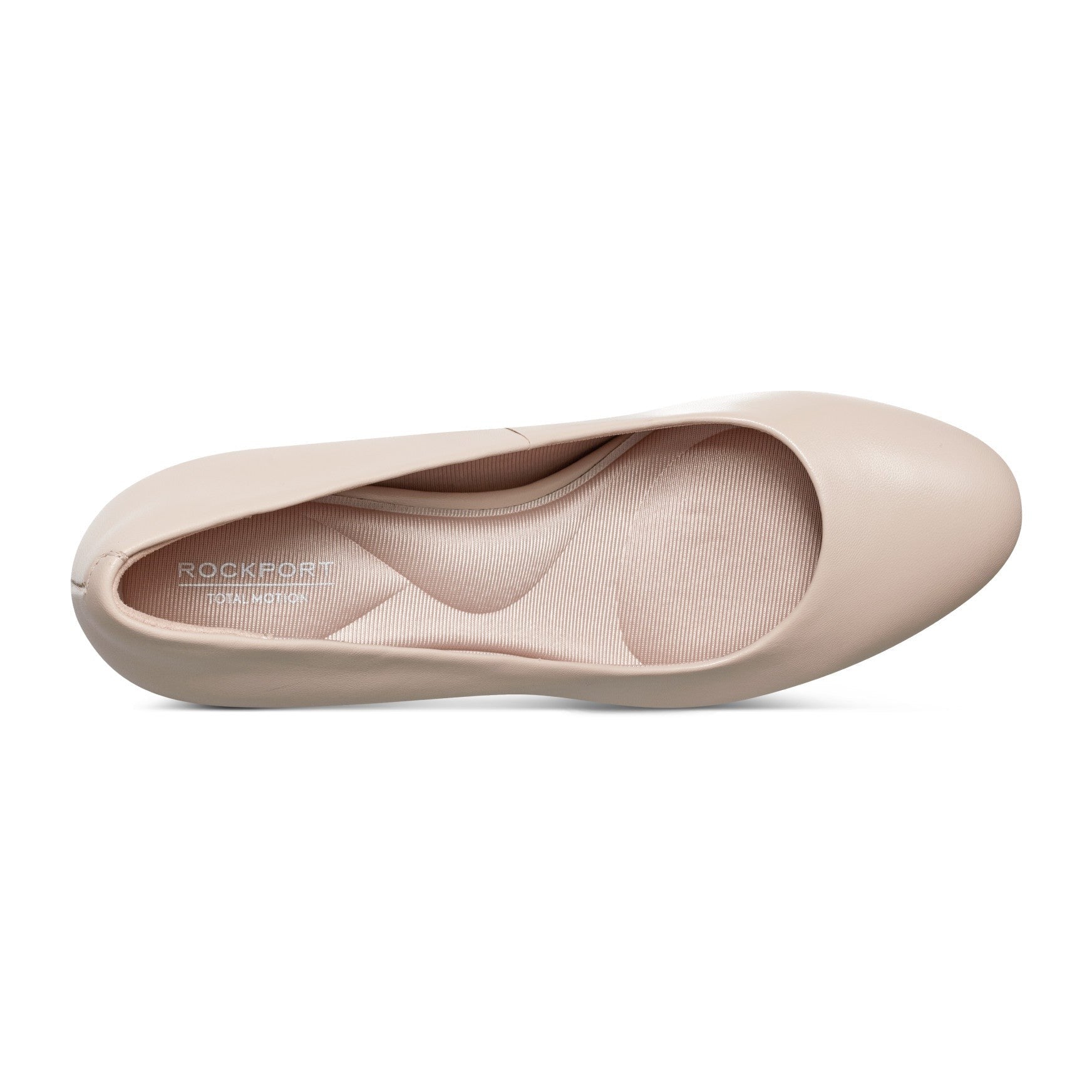 Rockport Carmen Total Motion Cushioned Arch Support Women's Pump - Light Natural Leather - 4