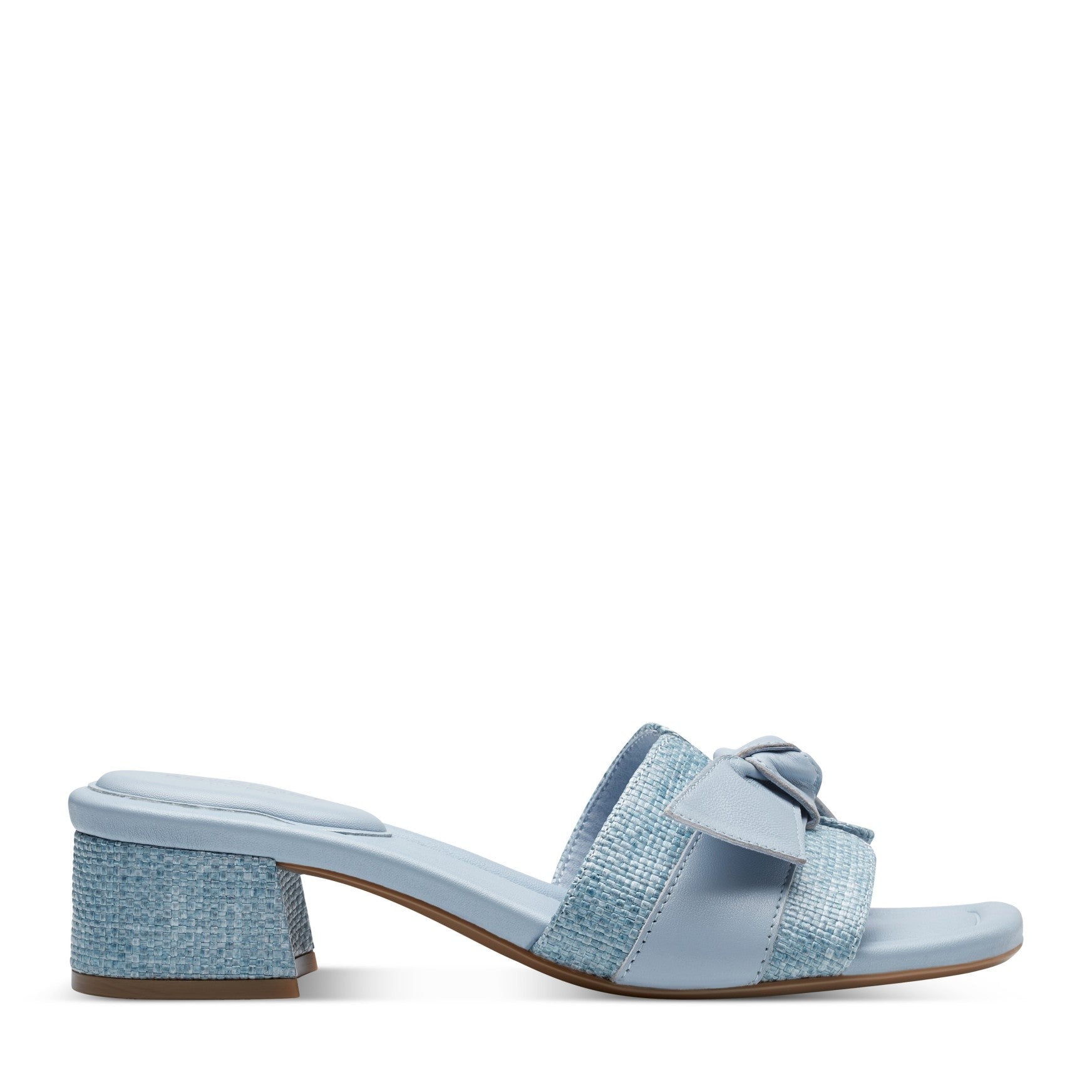 Rockport Carsie Cushioned Block Heel Comfort Women's Sandal - Light Blue - 1